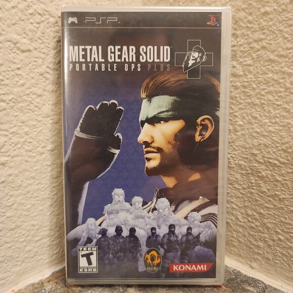 Game - Metal Gear Solid: Portable Ops Plus (NEW) - PSP - Picture 1 of 4